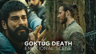 Goktug death with flashback  Goktug death scene heartbreaking 💔 Aadat instrumental  Kurulus osman [upl. by Kathleen257]