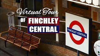 View of Finchley Central  North London suburb [upl. by Artnoed]