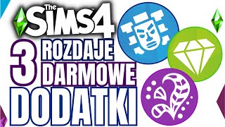 Jak ODEBRAĆ 3 DARMOWE DODATKI do THE SIMS 4 tylko PC  Sims news [upl. by Yrogreg]