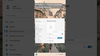 Windows 11  How to Customize Touchpad Gestures [upl. by Bran]