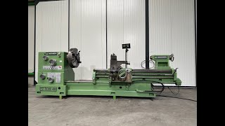 ESTTecno 400  Sliding bed Lathe [upl. by Fryd]