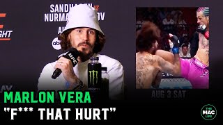 Marlon ‘Chito’ Vera on THAT Sean OMalley knee quotF that hurtquot [upl. by Warchaw]