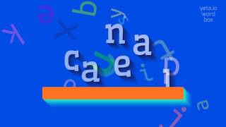 CANELA  HOW TO PRONOUNCE CANELA [upl. by Aiblis]