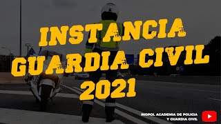 Rellenar instancia GUARDIA CIVIL 2021 [upl. by Sternick145]