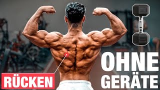 Die 5 BESTEN Rücken Kurzhantel Übungen MUSST DU MACHEN  Workout Zuhause [upl. by Arenat]