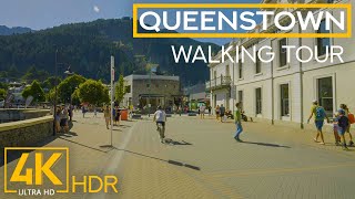 Discovering Queenstown  4K HDR Walking Tour in a Charming City of New Zealand City [upl. by Sinnod598]