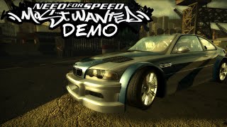 NFS MOST WANTED  DEMO PS2  1080p60FPS [upl. by Meilen]