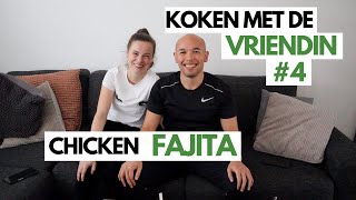 GEZONDE RECEPTEN 4  CHICKEN FAJITA  Gezonde recepten om af te vallen [upl. by Analem]