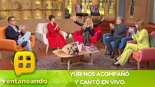 Yuri nos visitó por primera vez y nos cantó en vivo  Programa 27 de marzo del 2023  Ventaneando [upl. by Anehsuc]