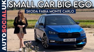 Its all grown up 2024 Fabia Monte Carlo Review  UK 4K [upl. by Annaihr]