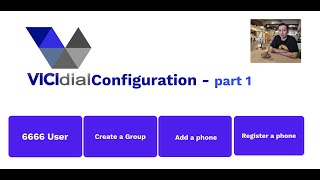 VICIDial Configuration  part1  Adding a phone [upl. by Lambard]