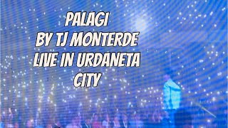 PALAGI BY TJ MONTERDE LIVE IN URDANETA CITY  FIESTA  MHAR TRAVELS [upl. by Nido931]