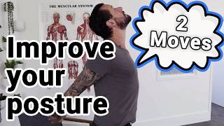 Best Quick Posture Correction Exercises [upl. by Aleak]