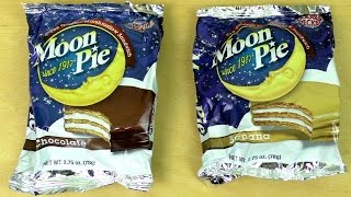 Moon Pie  Marshmallow Sandwich Chocolate Banana [upl. by Calbert]