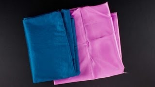 How To Sew With Satin And Taffeta [upl. by Calvert]