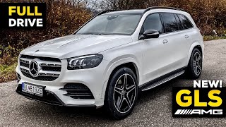 2020 MERCEDES GLS NEW GLS 400d AMG FULL DRIVE Review BETTER Than BMW X7 Acceleration Sound [upl. by Ayak]