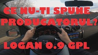 Ce nuti spune producatorul Dacia Logan 09 Tce Techroad GPL Drivetest [upl. by Ahtabbat]