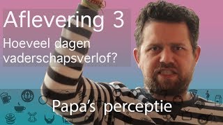 Hoeveel dagen vaderschapsverlof als vader Papas perceptie Afl 3 [upl. by Dasha285]