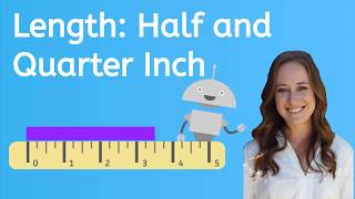 How to Measure Half Inches and Quarter Inches [upl. by Navert503]