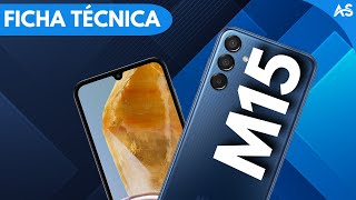 Galaxy M15 5G  Ficha Técnica [upl. by Nyletak]