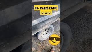 Nui mașina k IVECO 😂😂😂 goviral lemne masina caterinca lemne haha [upl. by Kcinemod]