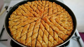 BU TARİFLE BAKLAVA YAPAMAYAN KALMAYACAK🔝YILDIZ BAKLAVA NASIL KESİLİR BAKLAVA TARİFİ [upl. by Pippa]