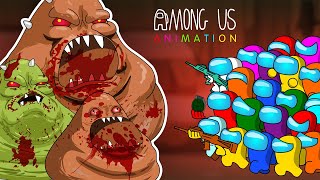 Among Us vs Bous Revenge  어몽어스 VS POU  Among Us Animation [upl. by Sirromaj]