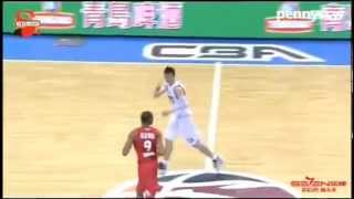 Tracy McGrady Elbows amp Knocks Down a chinese player after he gave TMac the Mutombo finger wag [upl. by Eedeed]