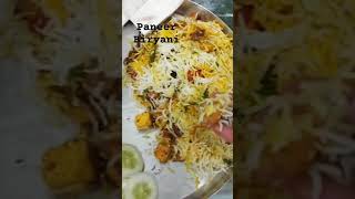 Paneer Biryani recipe Paneer Pulao recipeytshorts viralvideo viralshorts ytoube [upl. by Scopp]