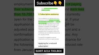 Attention ACCA Members Save on Annual Membership Fees Acca MembershipFees Tips Tricks Excel [upl. by Harlamert]