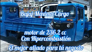 TORITO BAJAJ 2023 MAXIMA CARGO motor 236cc GASOLINA en la tienda AYNI MOTORS [upl. by Cochran715]