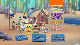 Gameplay  1267 Kamp Koral Season 1 Volume 1 Disc 2 DVD Menu  333 [upl. by Nosrettap]