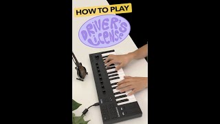 Drivers License Olivia Rodrigo Piano Tutorial in three steps [upl. by Placeeda]