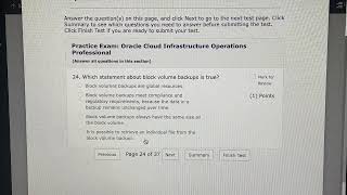 Oci Oracle cloud infrastructure operations professional exam oci oracle oci cloud [upl. by Acissej]