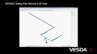 ASPIRE Editing Pipe Network in 3D View [upl. by Paugh]