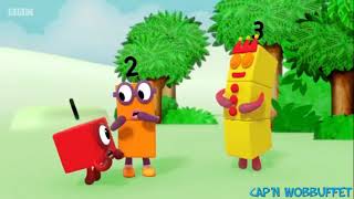 Numberblocks YTP Three has a Silly Zero Rumor [upl. by Nahgiem]