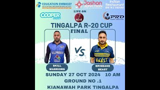 Tingalpa T20 Cup Final Brisbane Beast vs Skill Warriors [upl. by Eetnahc814]