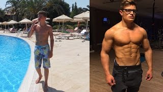 Jarrick Laurijssen 2 Year Natural Body Transformation [upl. by Wandis]