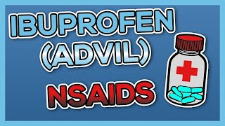 Ibuprofen AdvilMotrin Nursing Drug Card Simplified  Pharmacology [upl. by Anna-Diana]