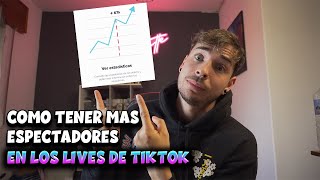 Como tener MAS ESPECTADORES en TIKTOK LIVE 2024 🚀 [upl. by Alodi]