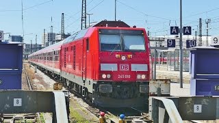 Zugverkehr in München Hbf im Sommer 2016 [upl. by Angelika]