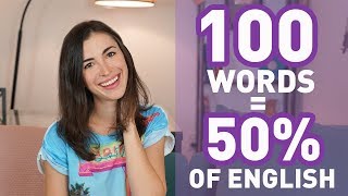 100 MOST COMMON ENGLISH WORDS  BEGINNER VOCABULARY [upl. by Casey]