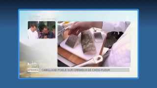 RECETTE Cabillaud sur crémeux de chou fleur de Saint Omer [upl. by Annaesor]