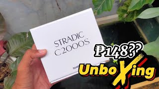 UNBOXING ₱148 SHIMANO STRADIC C2000S [upl. by Notserp]