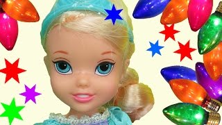 NEW YEARs PARTY ELSA ANNA toddlers amp lots of guests celebrate Dancing playing eating fun [upl. by Brenna756]