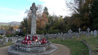 Chagford Churchyard St Michaels Devon UK On the edge of Dartmoor [upl. by Lello]