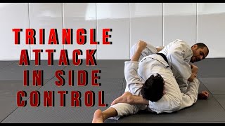 Triangle Attack in Side Control [upl. by Tierell]