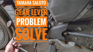 yamaha saluto gear lever change [upl. by Herm]