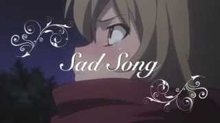 Toradora AMV Sad Song  We the Kings Ft Elena Coats [upl. by Nasas712]