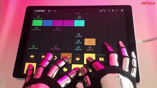 Voyager  Daft Club Remake on Novation Launchpad Ampify iPad [upl. by Yesnel]